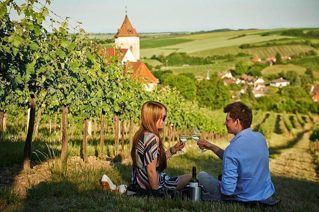 Picknickplatz der Schmittn des Weingut Duernberg